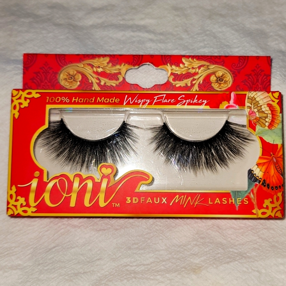 Ioni Cosmetics 3D Faux Mink Lashes - Dramatic Lot of 4 sets
